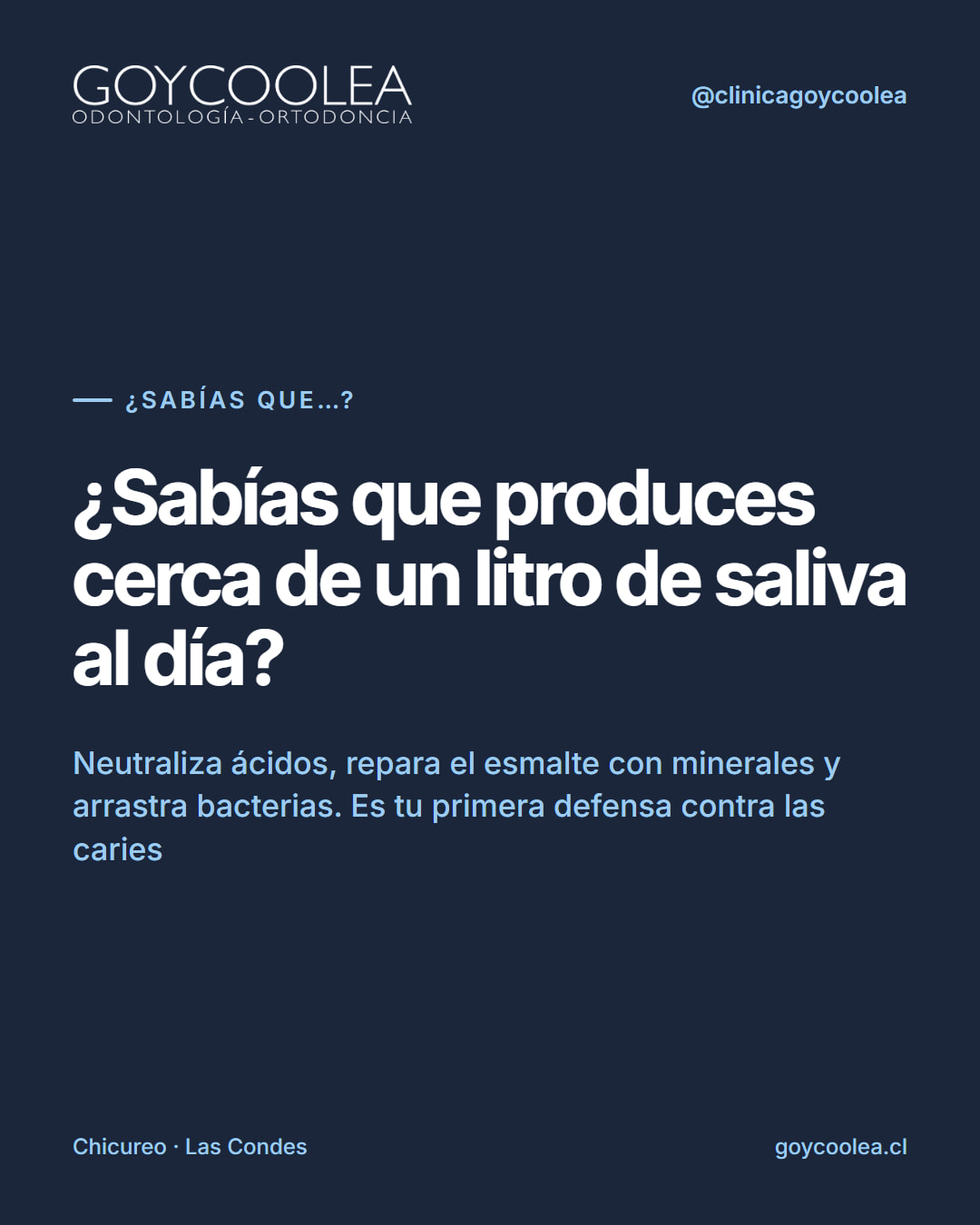 Dato curioso sobre la cantidad de saliva producida al día