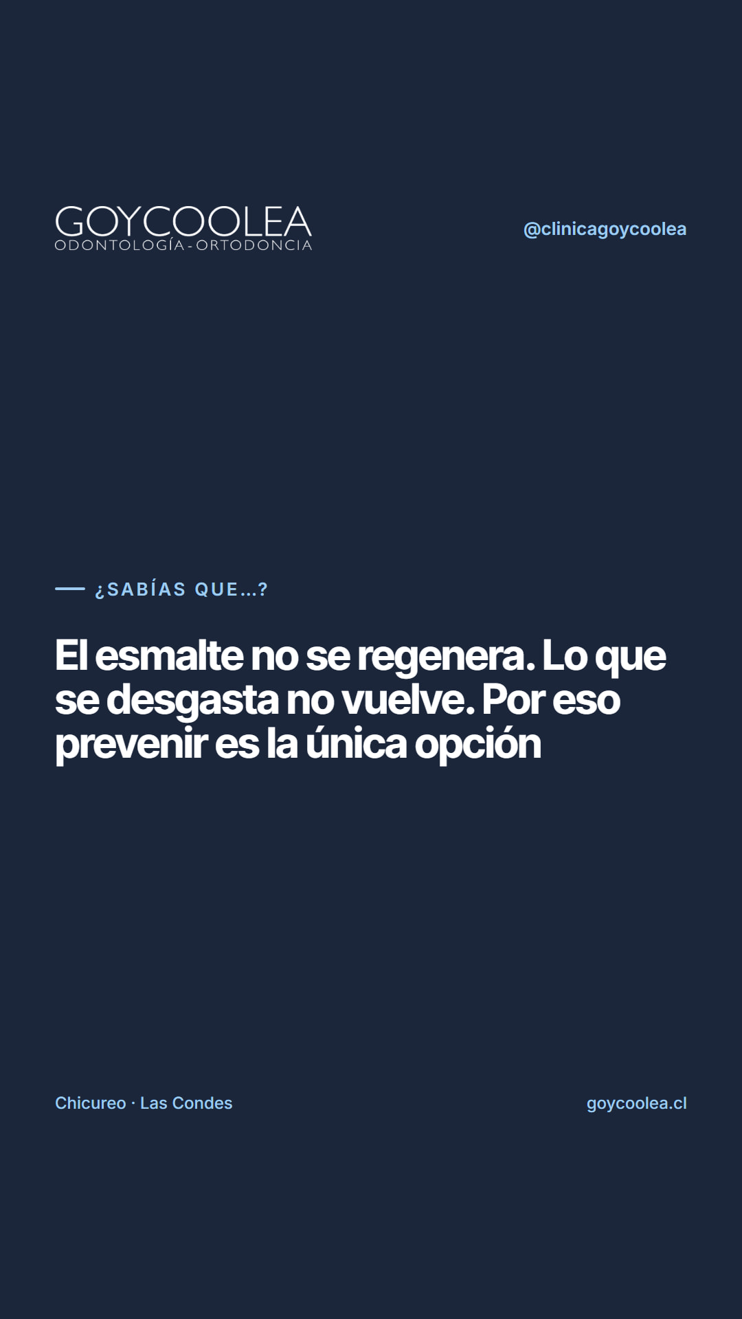 Historia con dato curioso sobre el esmalte