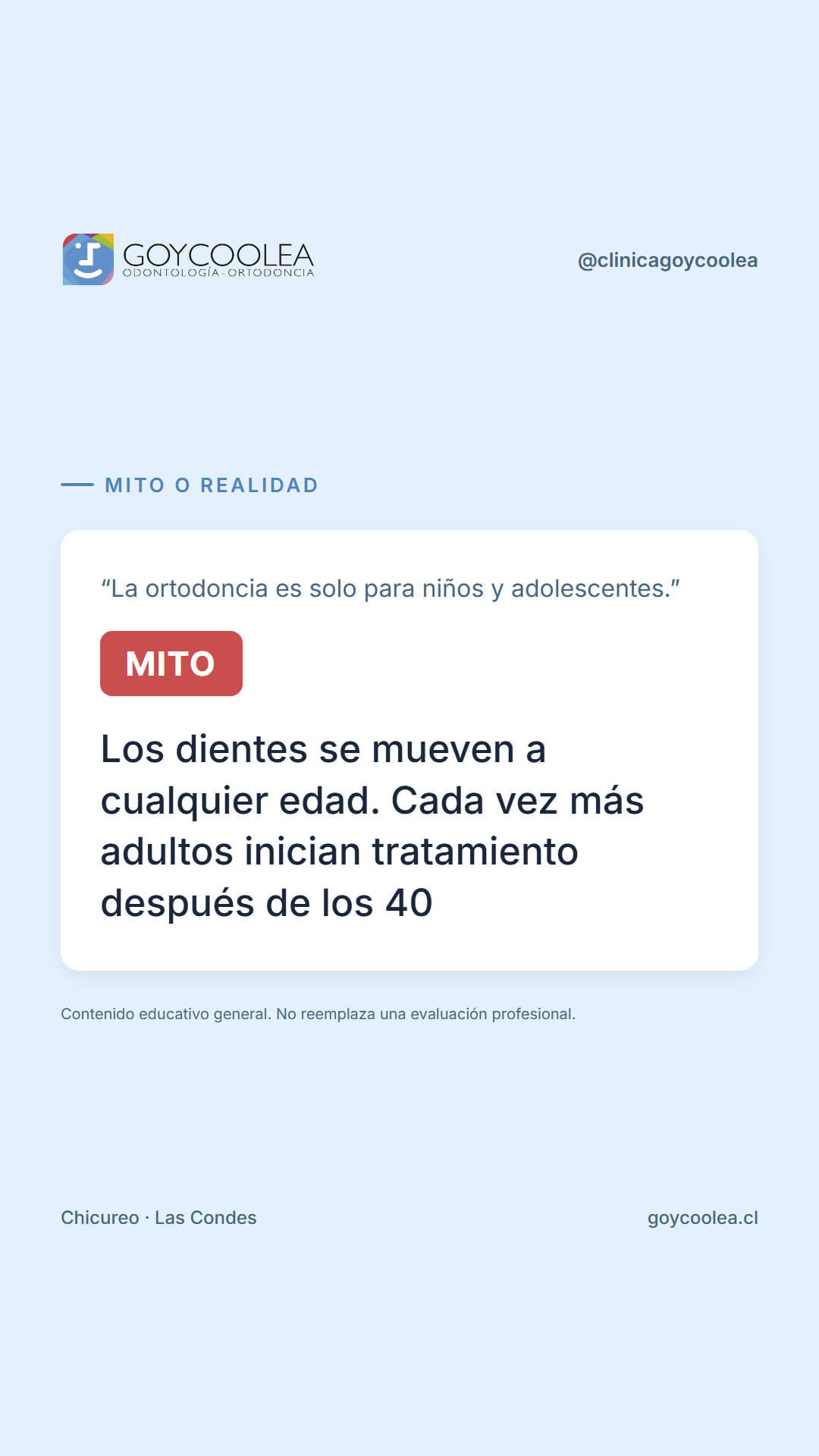 Historia de dos frames sobre ortodoncia en adultos